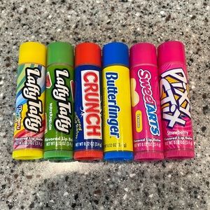 Taste beauty lip balms